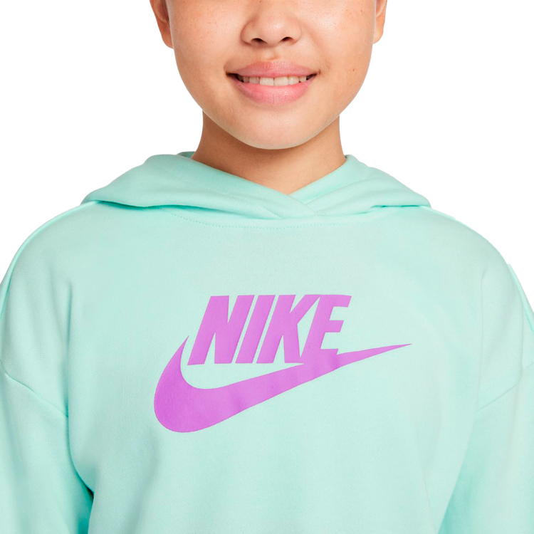 Толстовка Nike G NSW CLUB FT CROP HOODIE HBR photo 4